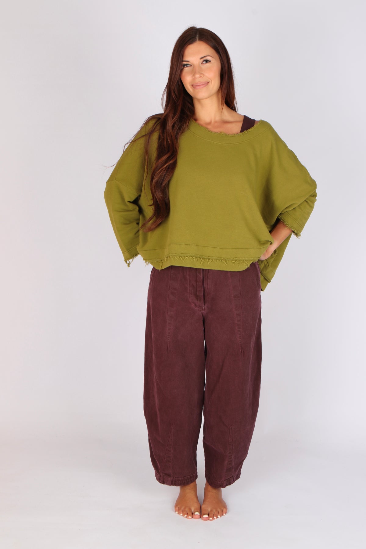 Estudio Viva Sofia Sweatshirt (Basil)