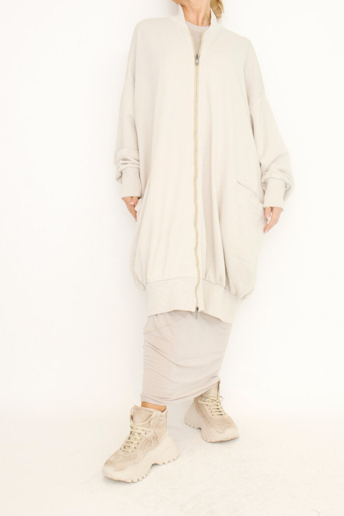 Sweat Cardigan Long