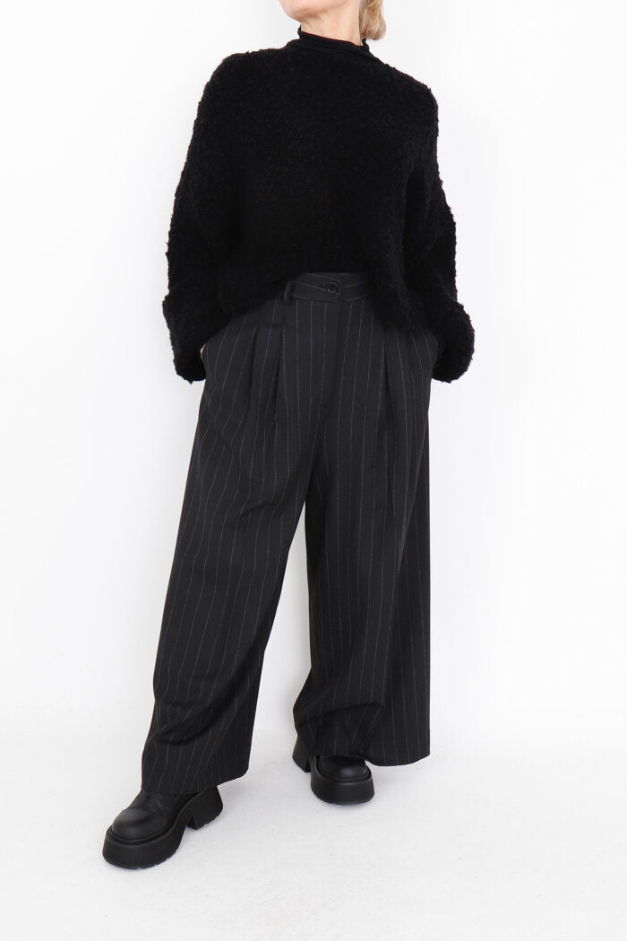 Pinstripe Trousers