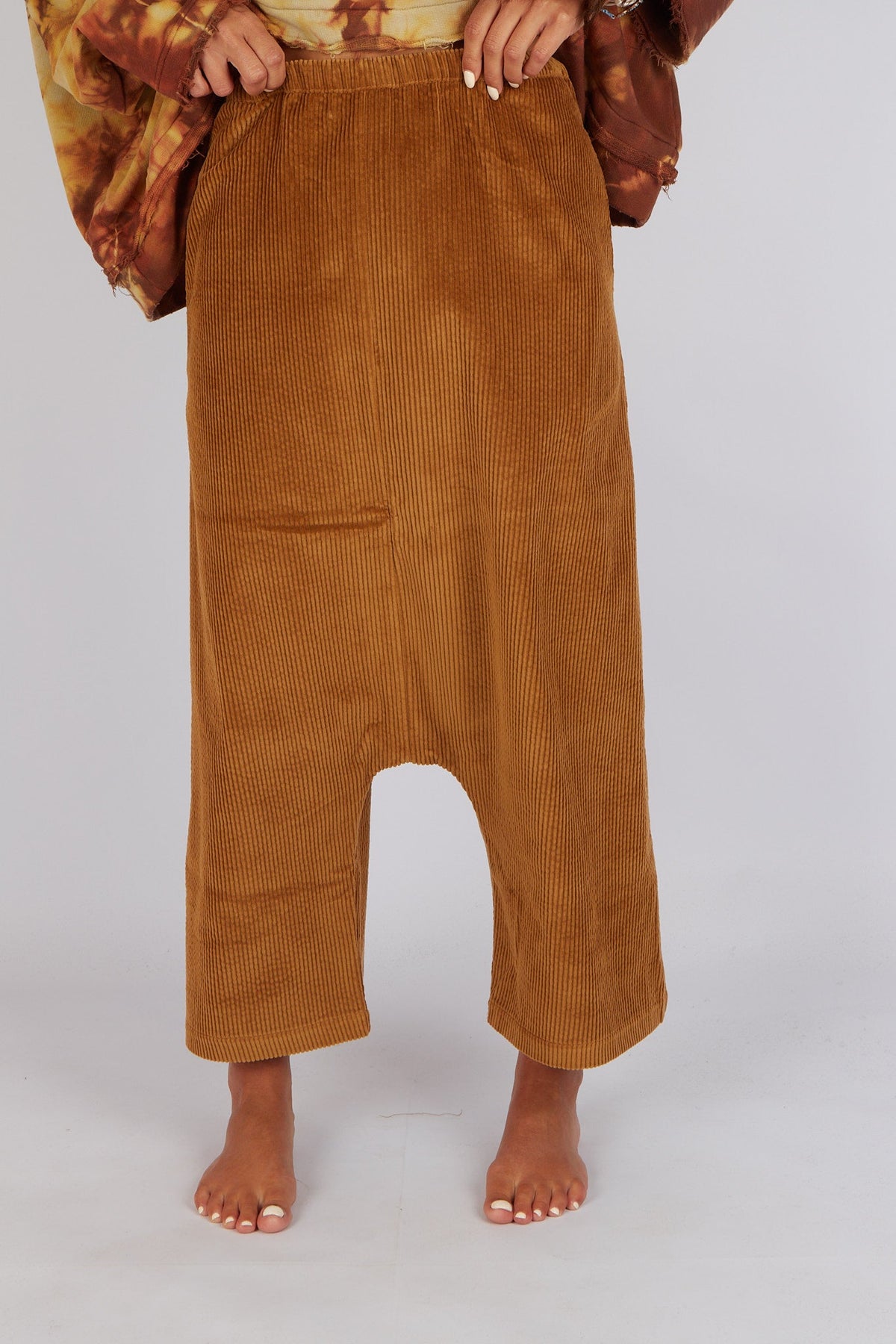 Sort Aarhus Marcelin Velvet Trousers