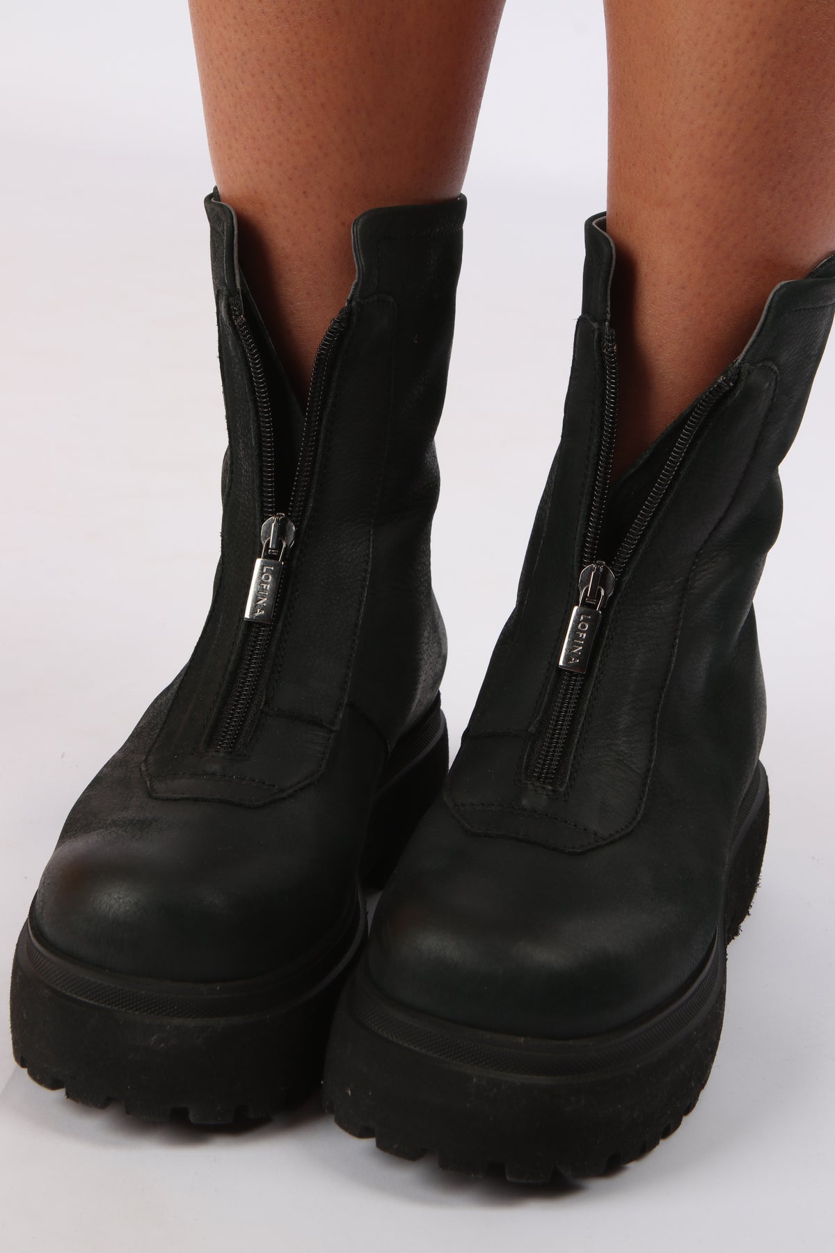 Lofina Zip-Up Boots