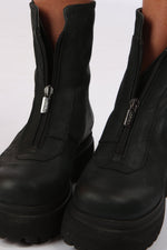 Lofina Zip-Up Boots