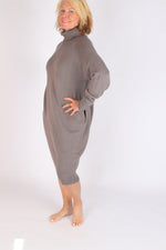 Roll neck dress