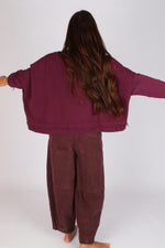 Estudio Viva Sofia Sweatshirt (Beet)