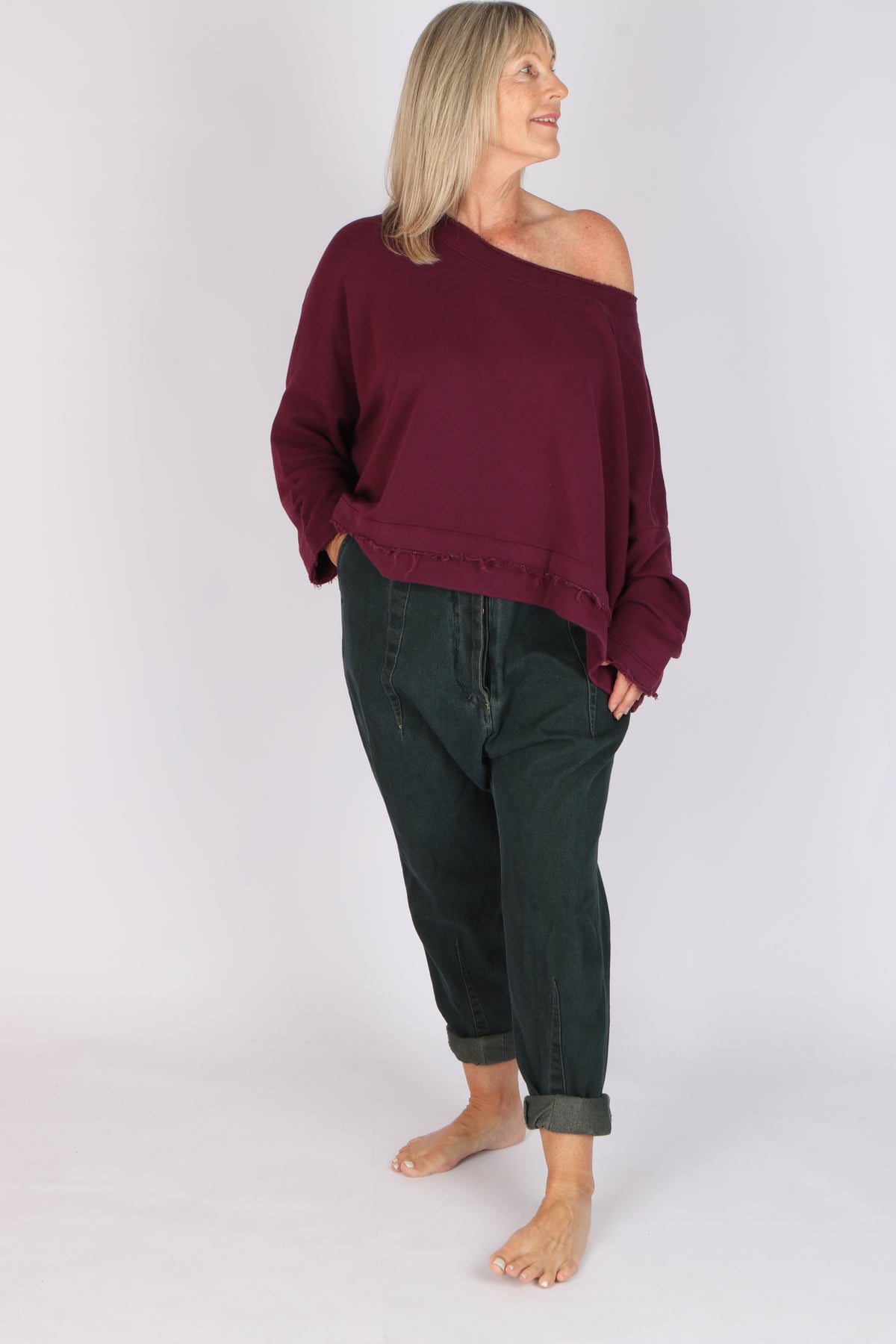 Estudio Viva Sofia Sweatshirt (Beet)