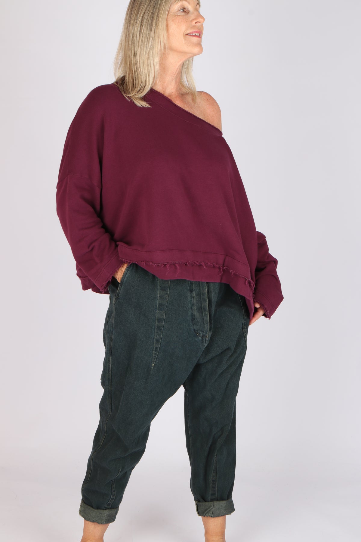 Estudio Viva Sofia Sweatshirt (Beet)