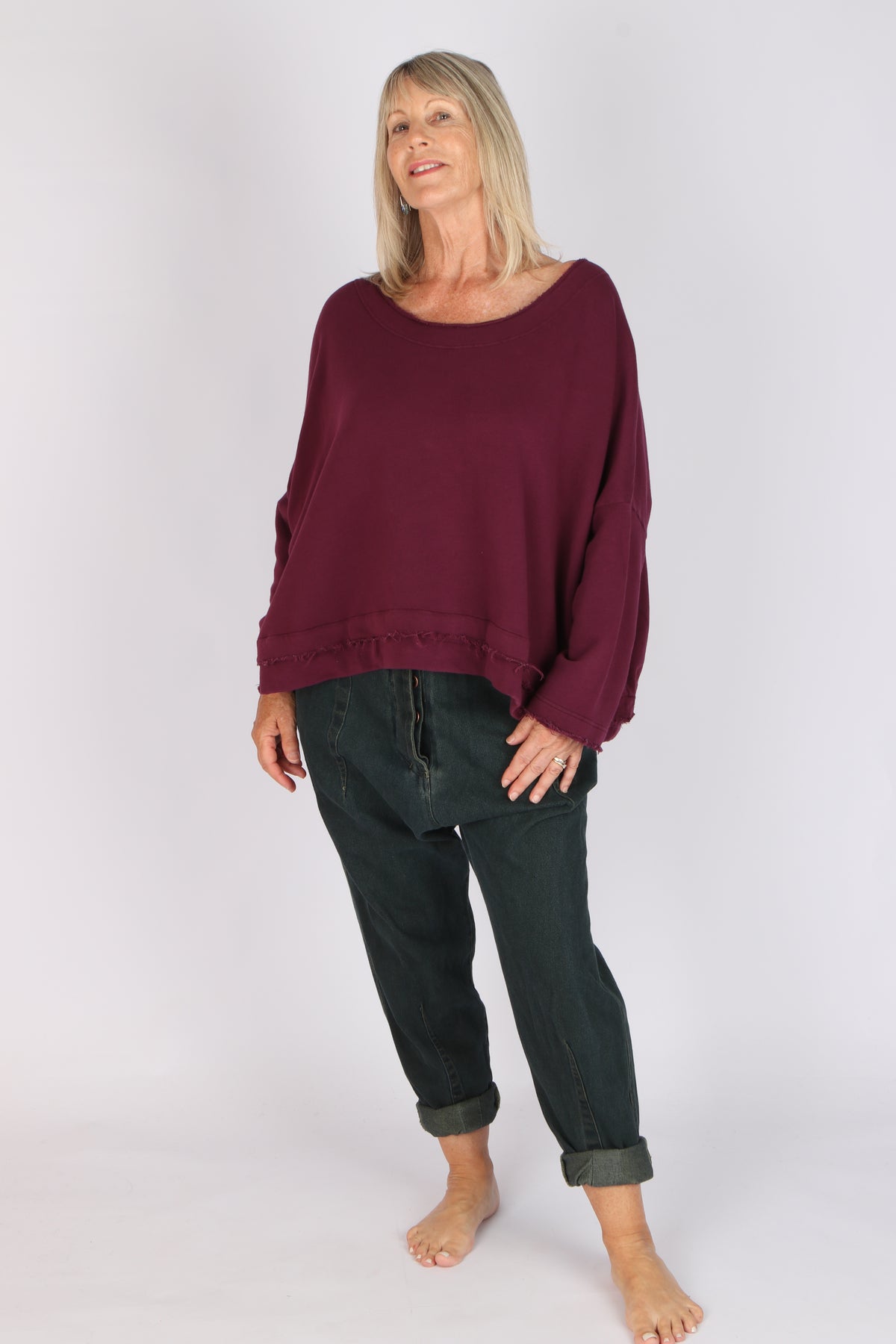Estudio Viva Sofia Sweatshirt (Beet)