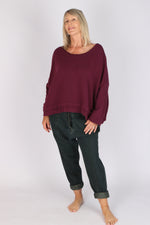 Estudio Viva Sofia Sweatshirt (Beet)