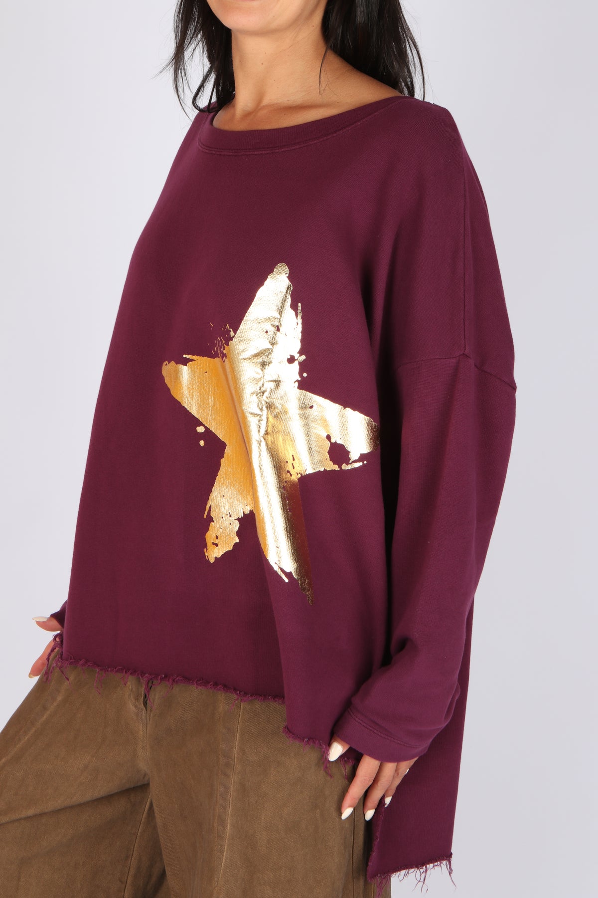 Estudio Viva Catarina Star Sweatshirt (Beet)