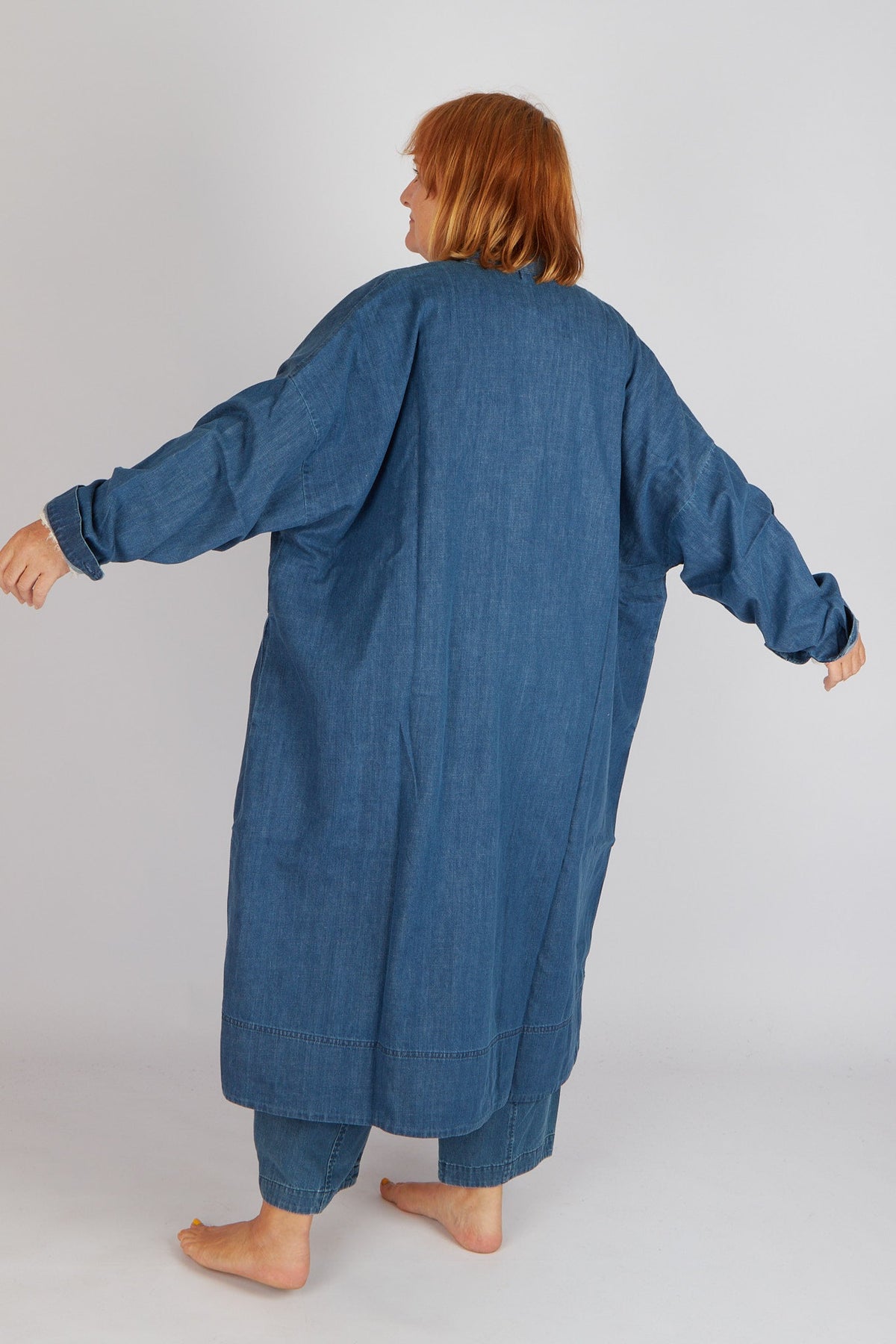 Estudio Viva Wivina Denim Shirt Dress