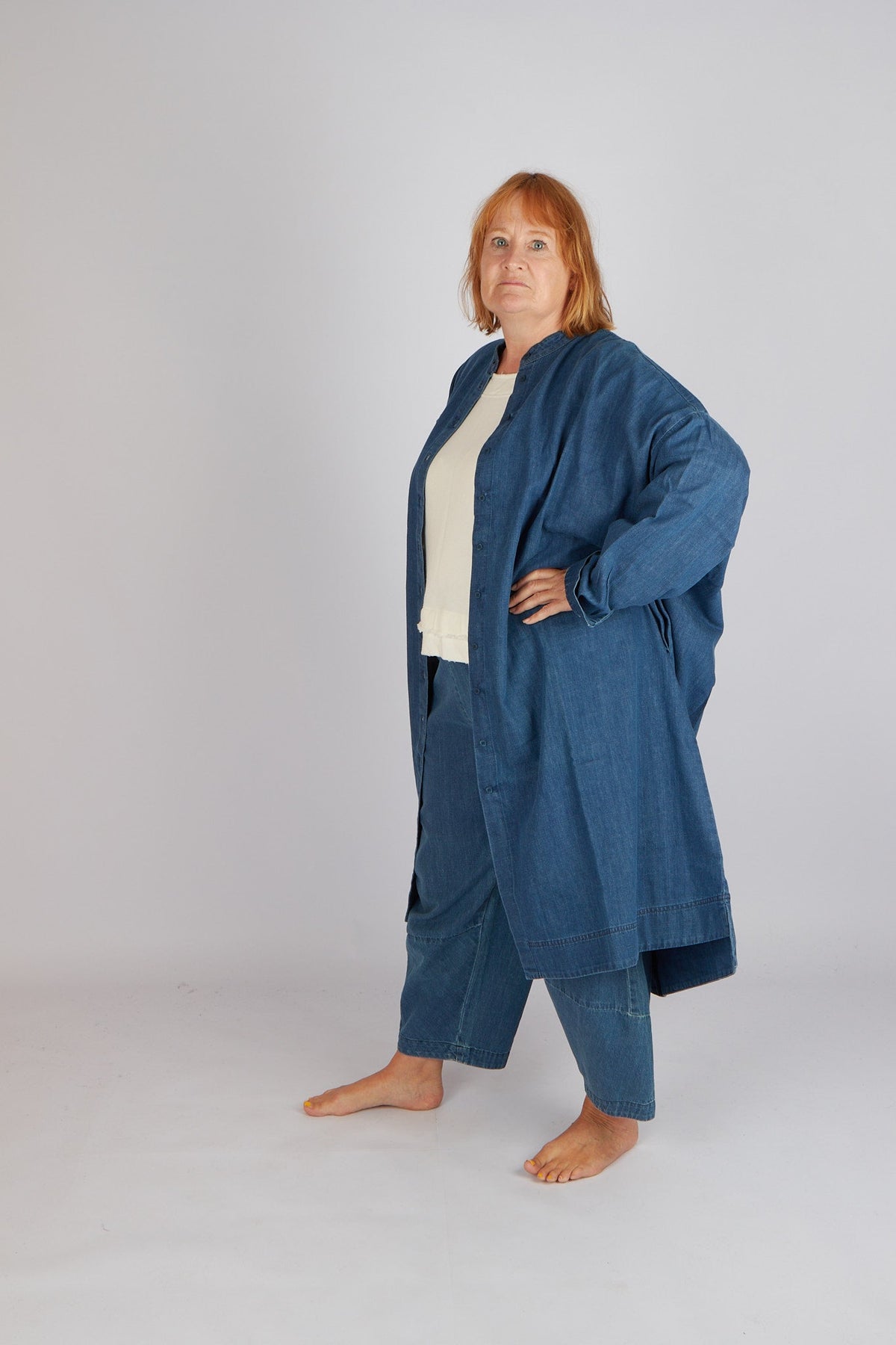 Estudio Viva Wivina Denim Shirt Dress