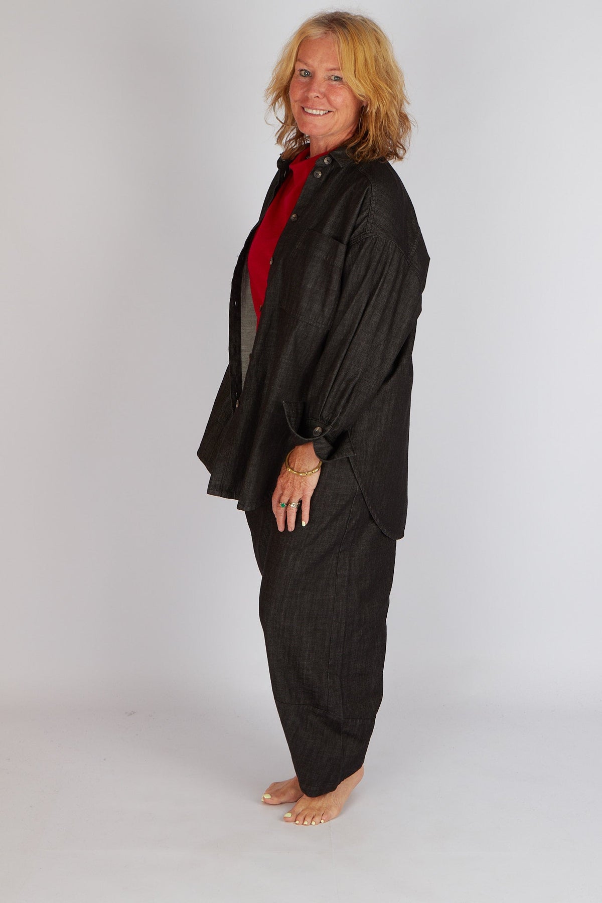Estudio Viva Celeste Denim Shirt