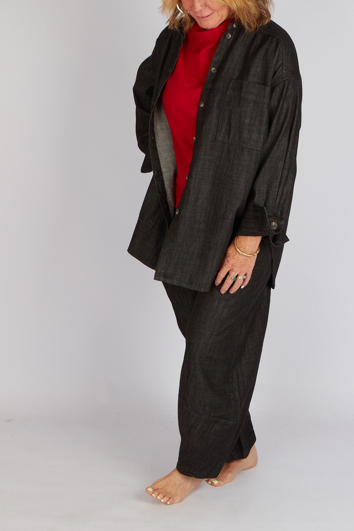 Estudio Viva Celeste Denim Shirt