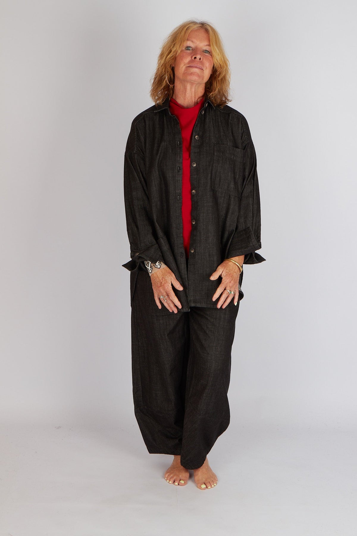 Estudio Viva Celeste Denim Shirt
