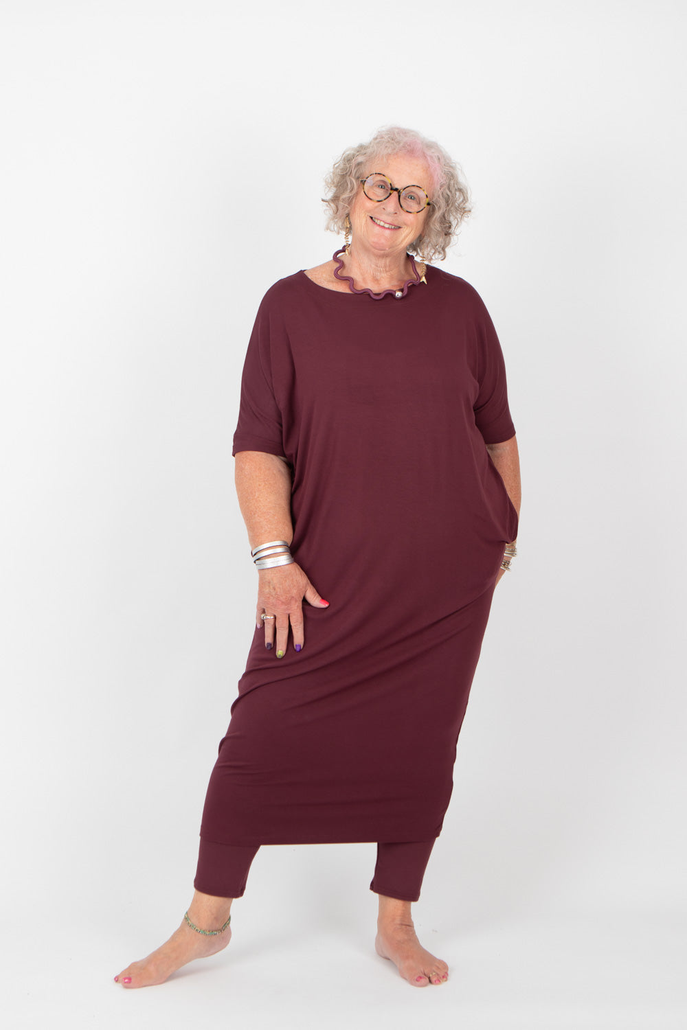 By Basics Bamboo Cropped Leggings