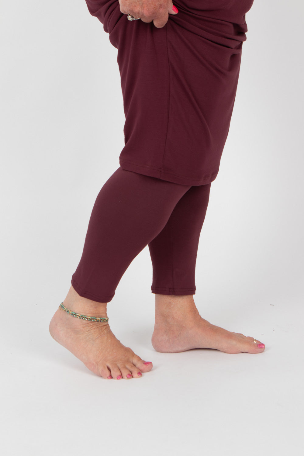 By Basics Bamboo Cropped Leggings