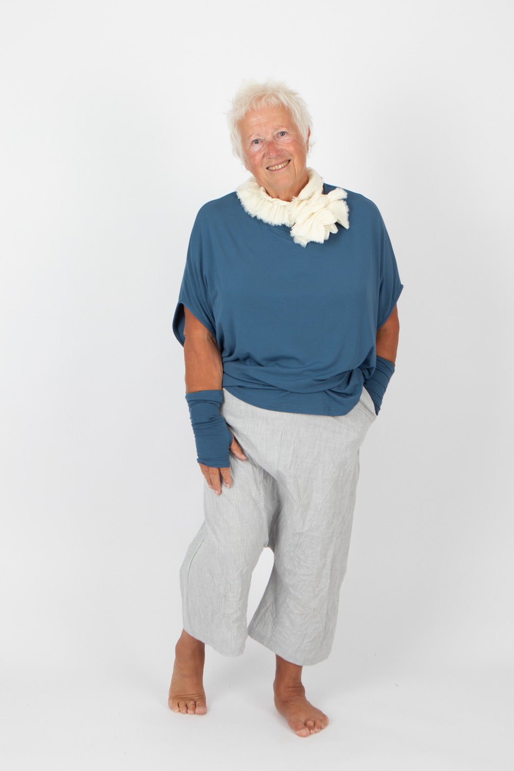By Basics Flounce Scarf