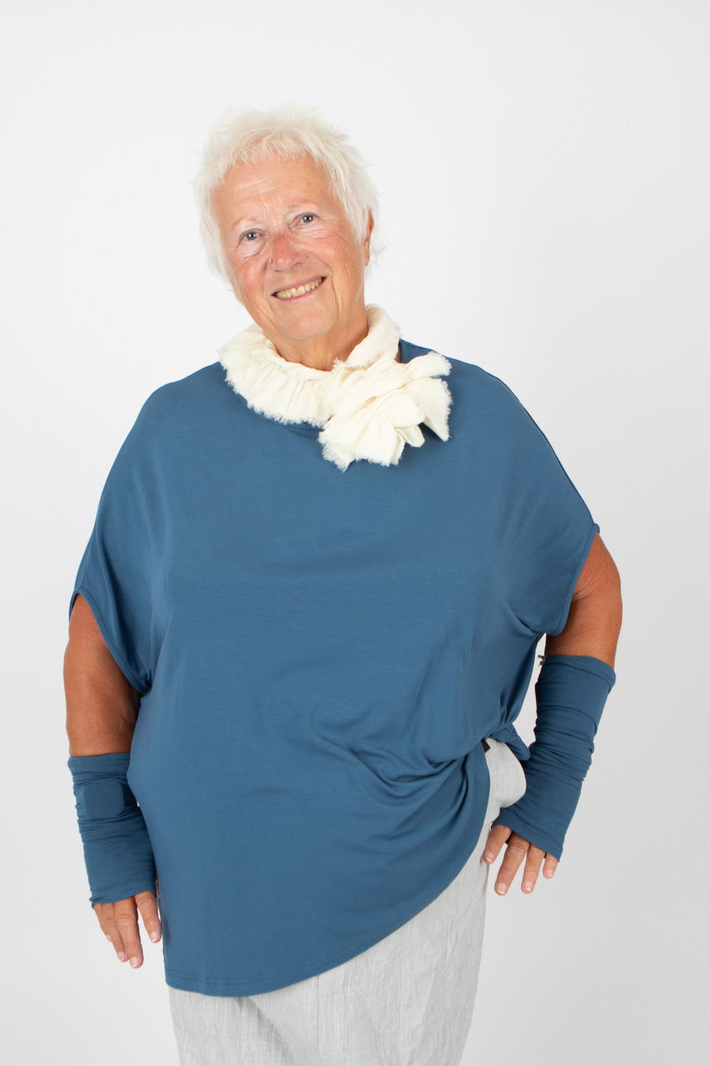 By Basics Flounce Scarf
