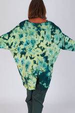 Estudio Viva Catarina Tie Dye Sweater (Seafoam Dye)