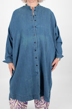 Estudio Viva Wivina Denim Shirt Dress SAMPLE
