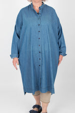 Estudio Viva Wivina Denim Shirt Dress SAMPLE