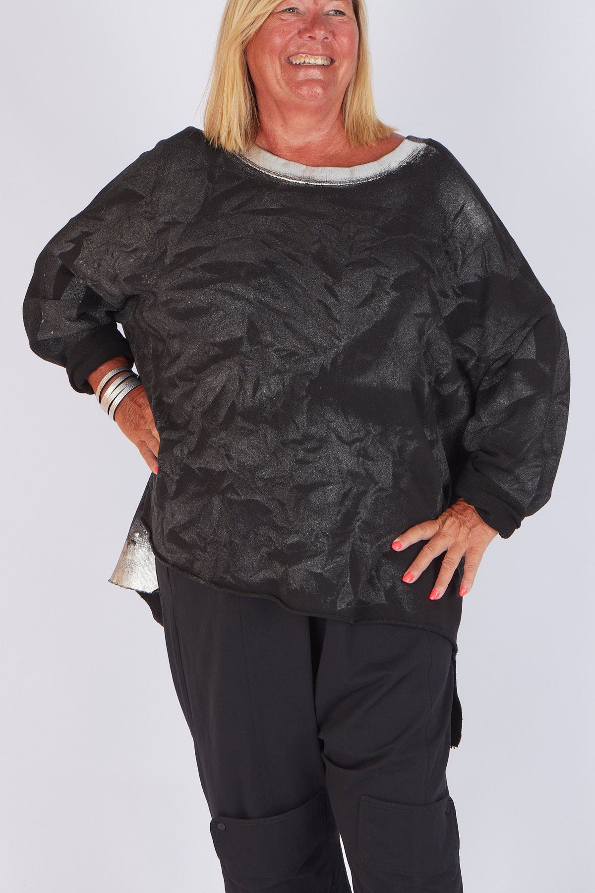 Estudio Viva Catarina Metallic Sweater