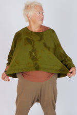 Estudio Viva Sofia Tie Dye Sweatshirt (Khaki Tie Dye)