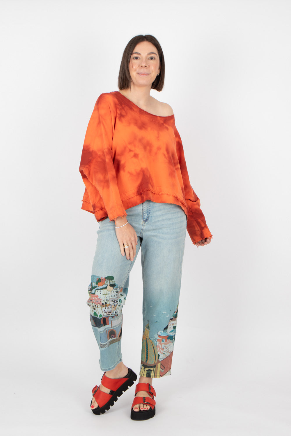 Estudio Viva Sofia Tie Dye Sweatshirt