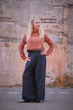 Pinstripe Trousers