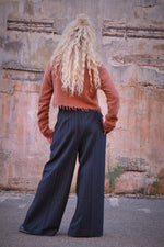 Pinstripe Trousers