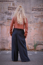 Pinstripe Trousers