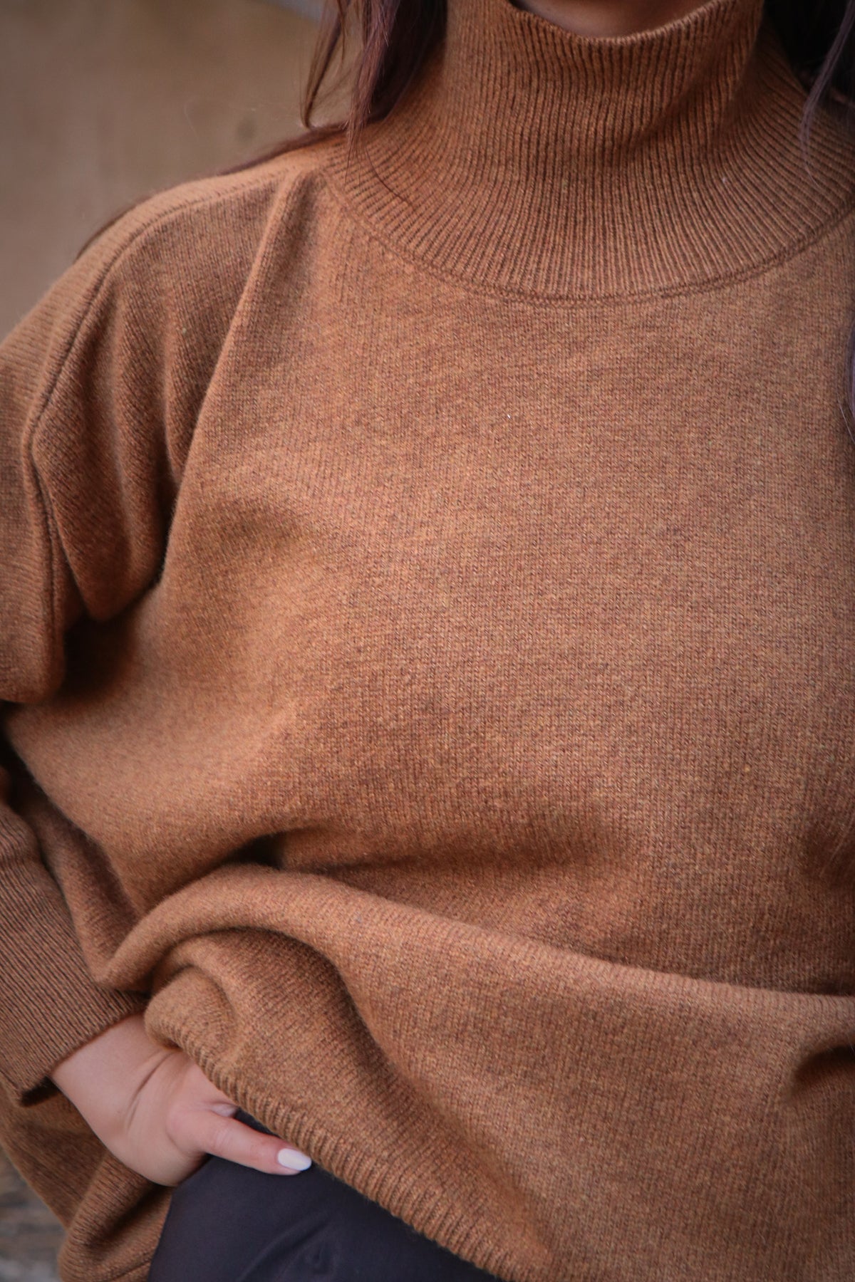 Sort Aarhus Chantal Knitted Tunic