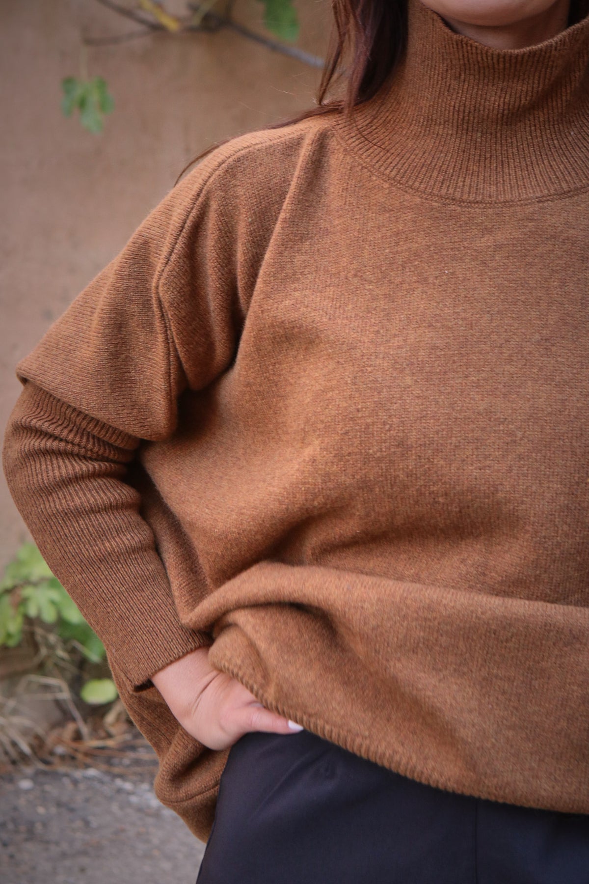 Sort Aarhus Chantal Knitted Tunic