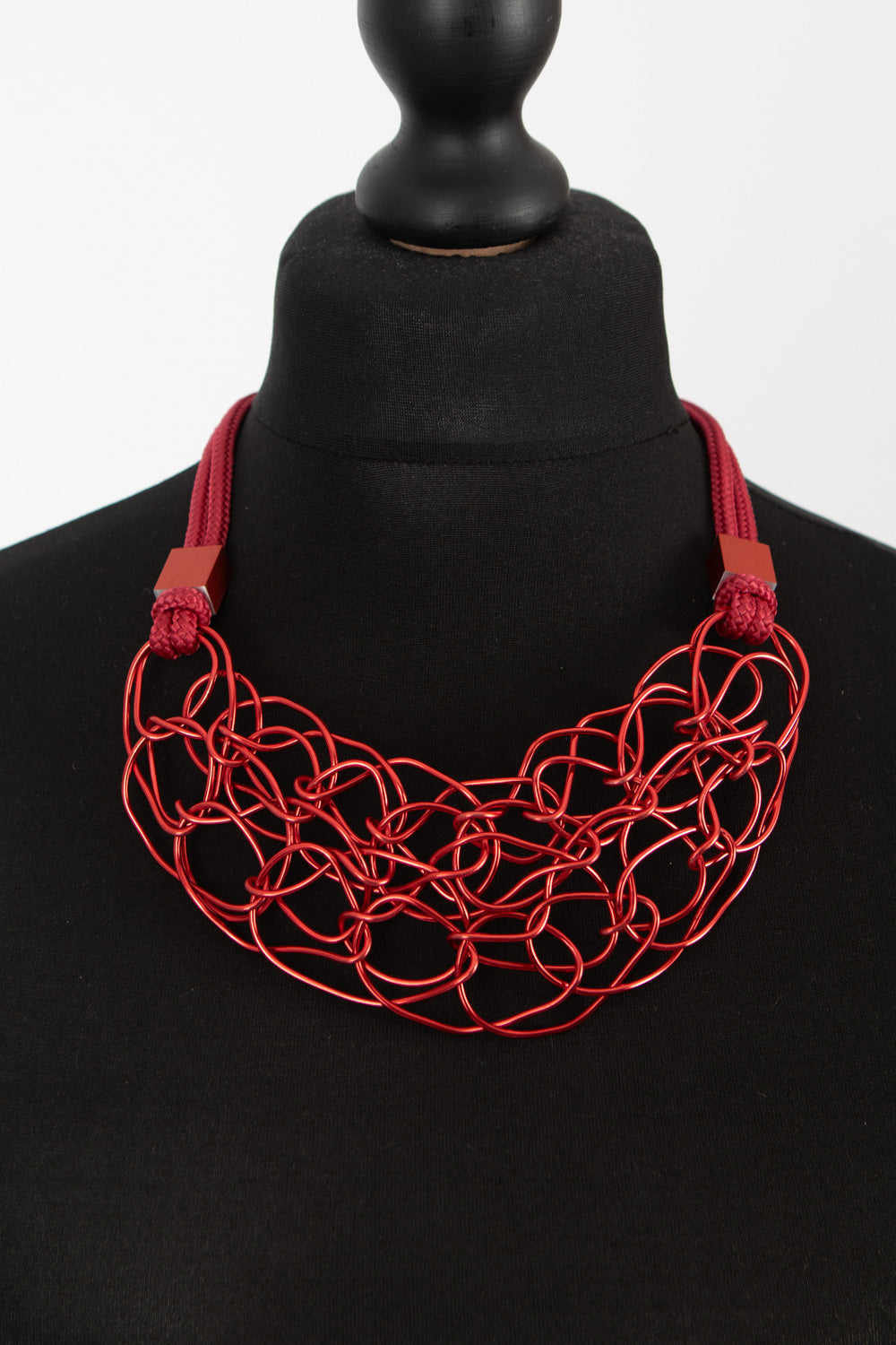 Christina Brampti Urban Abstract Wire Necklace