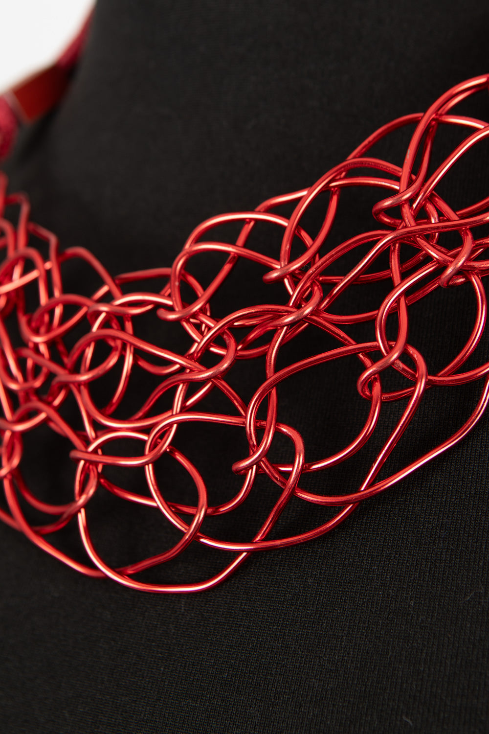 Christina Brampti Urban Abstract Wire Necklace