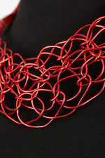 Christina Brampti Urban Abstract Wire Necklace