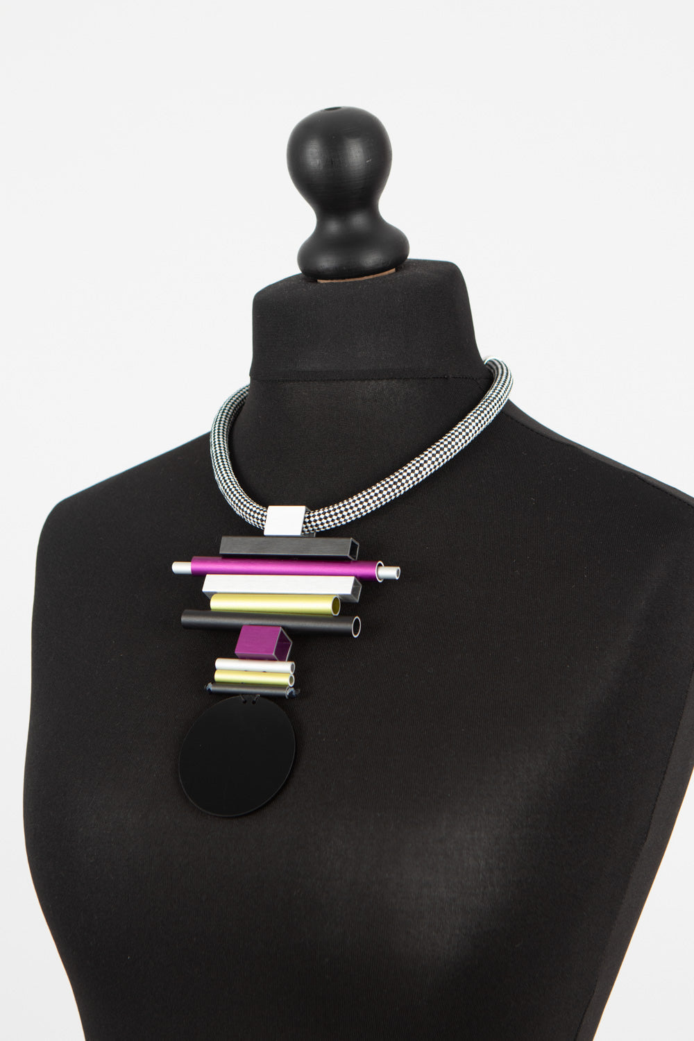 Christina Brampti Urban Abstract Geometric Necklace