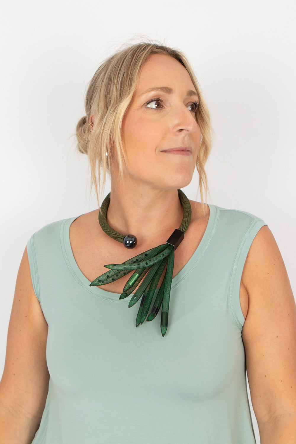 Christina Brampti See the Invisible Necklace