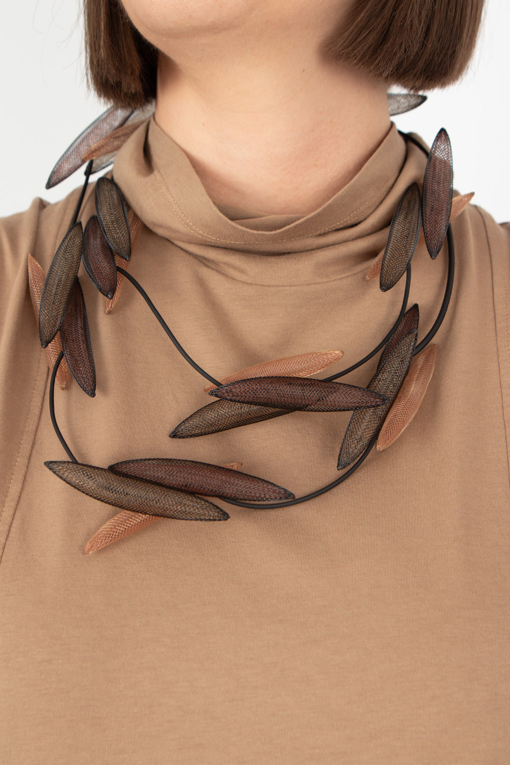 Christina Brampti See the Invisible Long Necklace