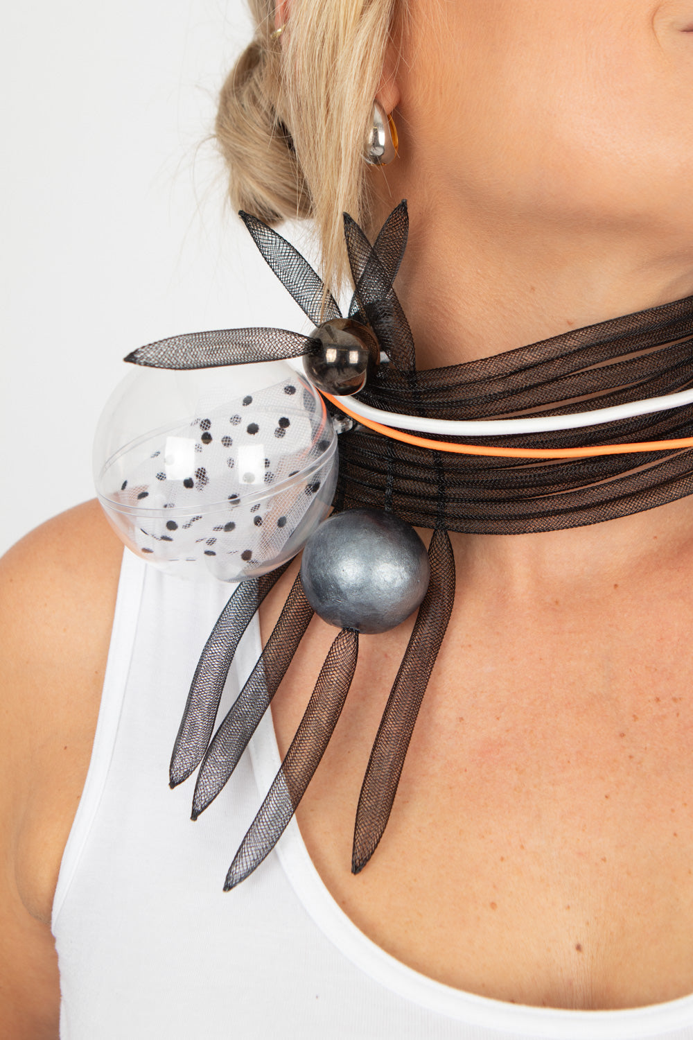 Christina Brampti See the Invisible Rope Necklace