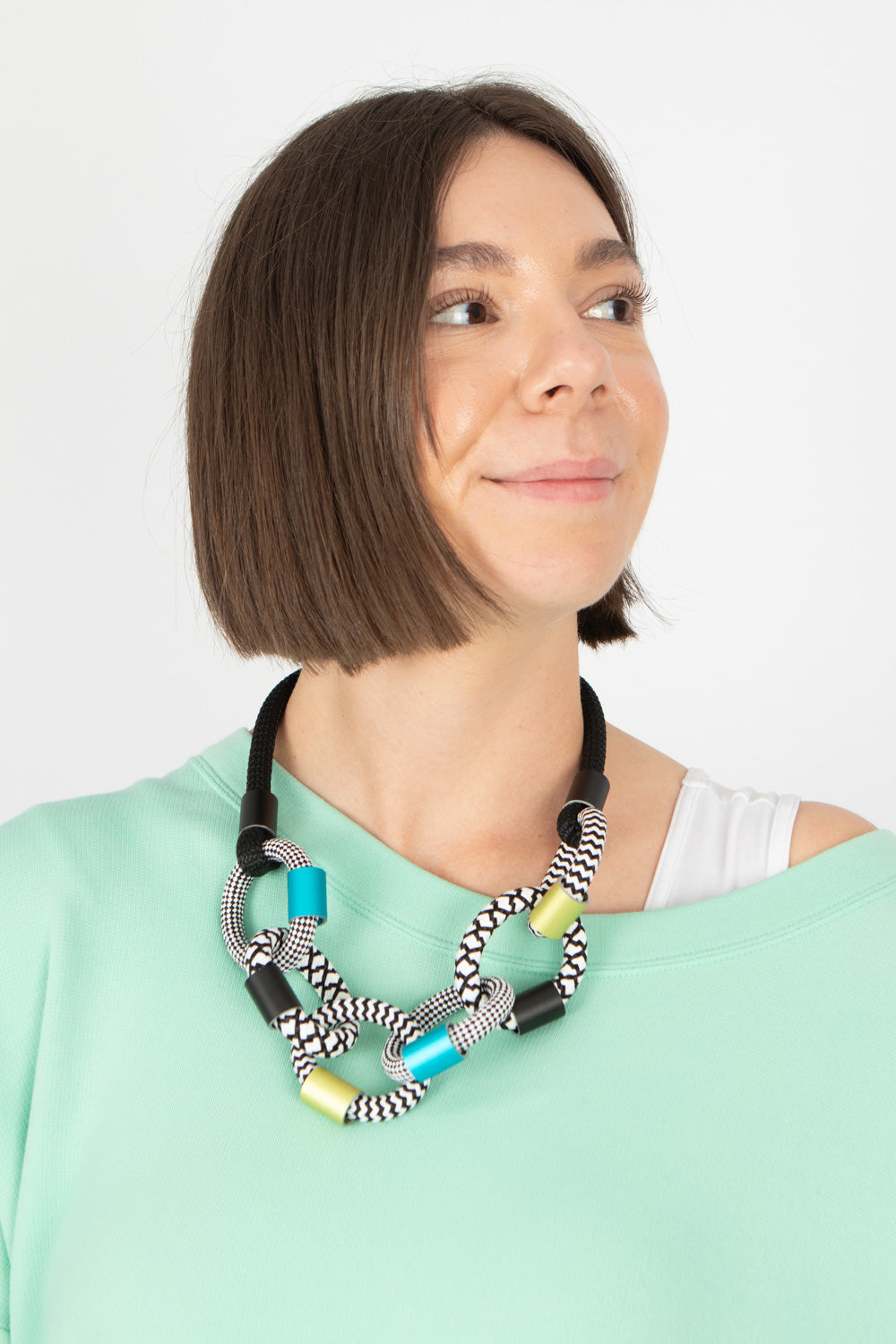 Christina Brampti Olympic Loop Necklace