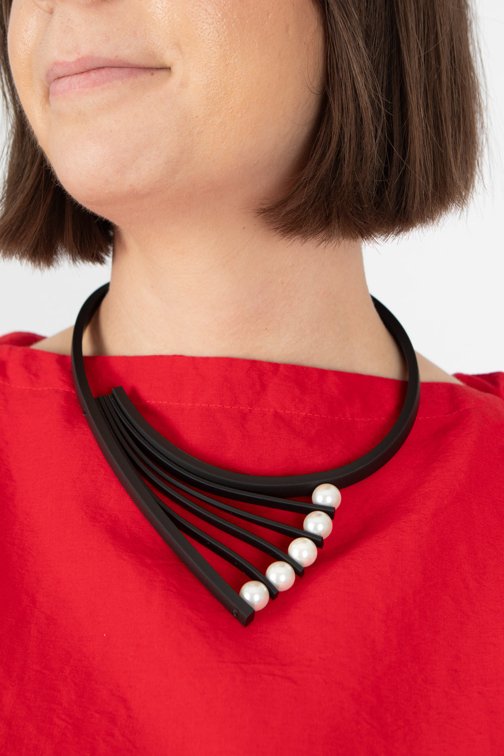 Christina Brampti Visions in Noir Necklace