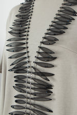 Christina Brampti See the Invisible Mesh Necklace