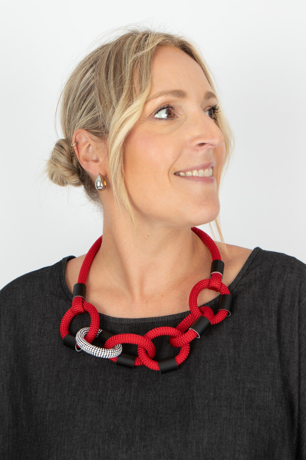 Christina Brampti Olympic Loop Necklace
