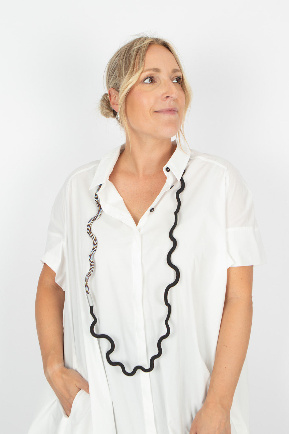 Christina Brampti Beyond Simplicity Wavy Necklace