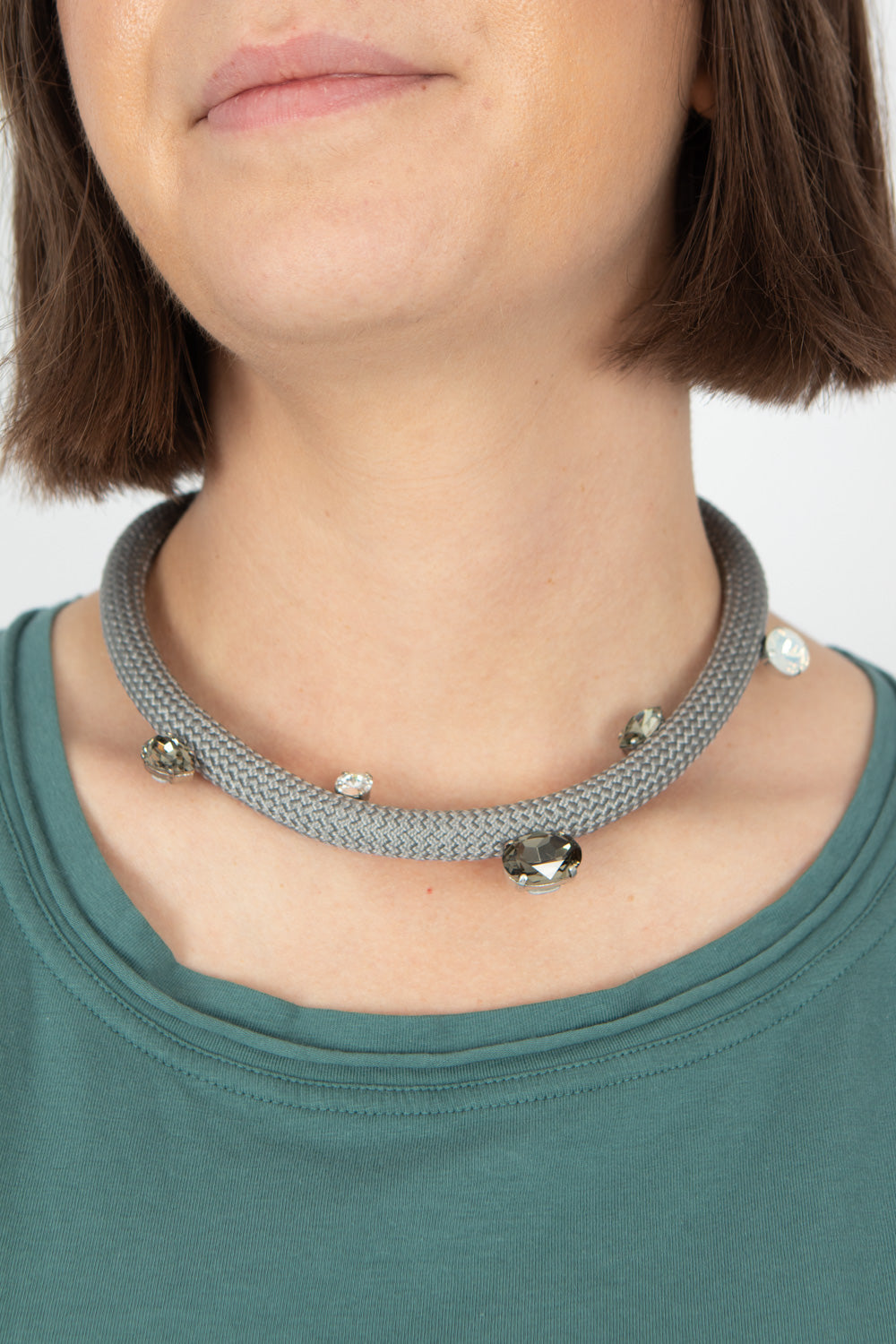 Christina Brampti Milky Way Cord Necklace