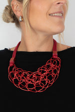 Christina Brampti Urban Abstract Wire Necklace