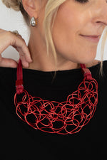 Christina Brampti Urban Abstract Wire Necklace