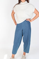 Capra Studio Pearl Wool Blend Knit Top