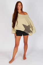 Estudio Viva Sofia Star Sweatshirt (Ecru)